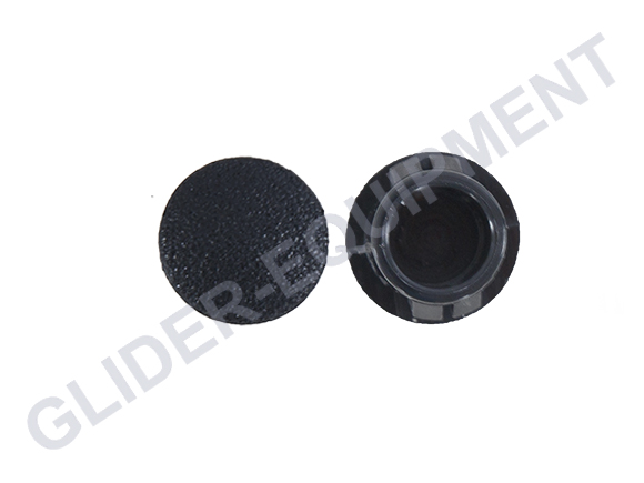 Heyco cover cap (dome plug) for instrumentpanel Black Di= 9.5 [2617]